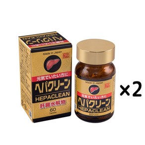 헤파클린 HEPACLEAN 간건강 간장해독 60정30일분2개 / 일본직구, 1개, 120정