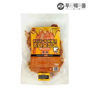 버터가득 바베큐 조미오징어 200g 마른안주, 1개