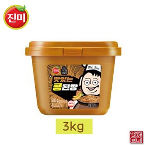 진미 맛있는 콩된장, 1개, 3kg