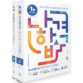 2025 나합격 가스산업기사 필기+실기+무료특강, 삼원북스