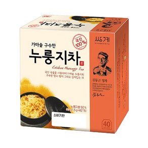 쌍계명차 가마솥 구수한 누룽지차, 120개, 3개, 40개입, 1.5g