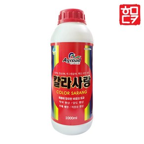 칼라사랑 1000ml + 호미닷컴 전용 약수저 세트 착색 당도증가, 칼라존1L, 1개