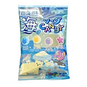 센자쿠 바다의 소다 캔디 80g, 1개