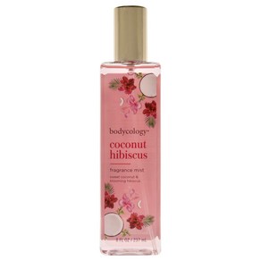 Bodycology Coconut Hibiscus Fragrance Mist for Wom Bodycology 코코넛 히비스커스 향수 미스트 여성용 8 온스 240 ml / 8