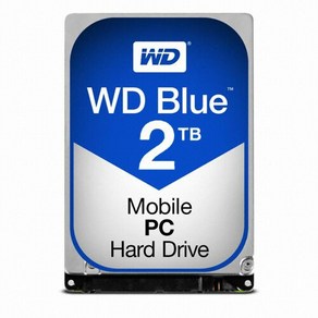 (포)WD 2TB MOBILE BLUE WD20SPZX (SATA3/5400/128M/노트북용)