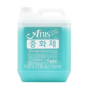 애니스 과산화수소 중화제 4kg 미용실 대용량 펌중화