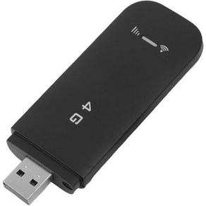 4G LTE 모바일 WiFi USB 포켓 휴대용 라우터 SIM 카드 슬롯이 고속 핫스팟 최대 10명의 용자 공유 여행용블랙, 블랙입니다., 1개