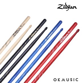 질젼 Zildjian 드럼스틱 Z5A 히코리, Z5A (네츄럴), 1개