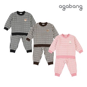 [아가방 겨울신상]콜드체크상하(BROWN NAVY PINK)_01Q753004