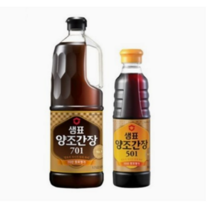 샘표 양조간장 701 1.7L + 501 500ml(증정 )기획세트, 1개