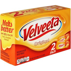 Velveeta 벨비타 오리지널 치즈 대용량, 907g, 2개