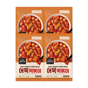 고래사 어묵 떡볶이 냉동520g 4봉 세트, 4개, 520g