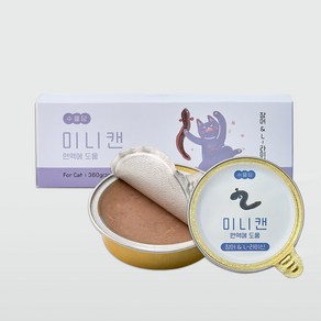 수플담 미니캔 이뮨 고양이 습식 보양식 엘라이신, 12개, 30g, 민물장어