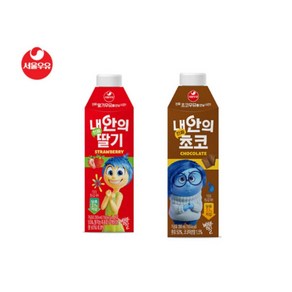 서울우유 내 안의 진짜 딸기+초코, 10개, 280ml