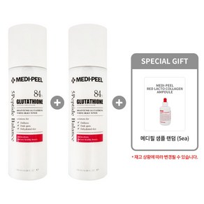 메디필 바이오 인텐스 글루타치온 화이트 실키 토너 180ml 1+1(본품2개) + 샘플 랜덤(5매), 1개