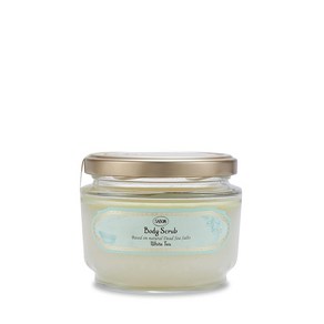 SABON 사본 바디 스크럽 320g 화이트 티, 1개