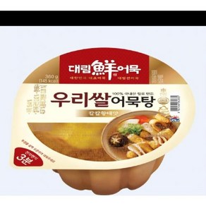 즉석용기어묵 칼칼황태맛 우리쌀어묵탕 대림 360g, 1개