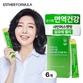 닥터에스더 엔케이 이뮨 알로에 베라 트리플 맥스 젤리, 6개, 14회분