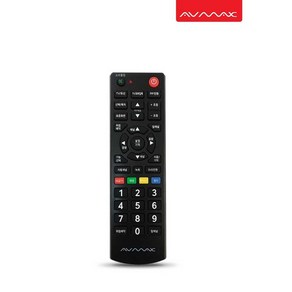 [세련된 디자인과 편리한 기능] AVMAX 통합리모컨 AV-1800 삼성 LG TV 및 DVD 무설정