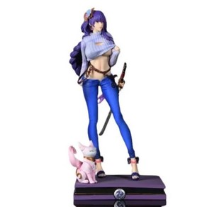 원신 피규어 genshin figure 임팩트 애니메이션 Gk 라이덴 쇼군 소장 피규어 프로젝트 밀키 게임 한 모델 장식품 선물 31cm