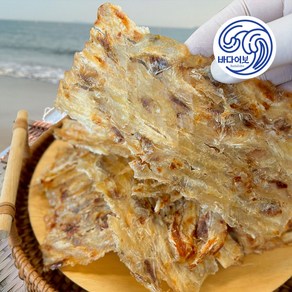 구운 쥐포채 500g / 국내가공 고급 안주 쥐포 쥐치 구이 반찬, 1개
