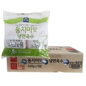 면사랑 동치미맛냉면육수 340g 30개 1박스, 1.7kg, 6개