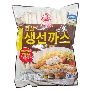 오쉐프흰살생선까스 1.2KG오뚜기, 1개, 1.2kg