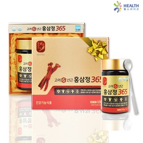 고려 6년근 홍삼정365 240g x 2병 + 쇼핑백증정 홍삼진액 액기스 부모님 명절 H, 2개