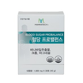 매나테크 혈당 프로밸런스 30포, 1개, 90g