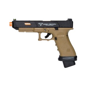 [토이스타] Glock34 Combat Maste Custom 탄색 글록34 컴벳마스터 커스텀 에어콕킹 핸드건, 1개