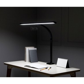 파파 LED와이드스탠드 800S (블랙)고정타입 / 학습용 사무용 모니터조명 독서등, LED와이드스탠드 800S 블랙