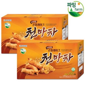 파밍 프리미엄 콘플레이크 천마차 100Tx2개, 2개, 1세트, 1.8kg