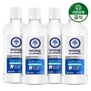 [유한양행] 닥터버들 검케어 가글 750ml x 4개 치은염 치주염 잇몸질환 관리