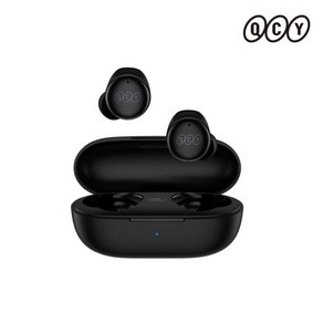 QCY 블루투스 이어폰, QCY-T17APP, 블랙