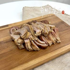 유비 돼지내장 삶은 오소리감투 500~600g 두마리분, 500g, 1개