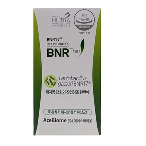 [비에날씬] BNR17 다이어트 유산균 비에날씬, 60정, 1개