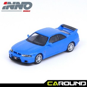 이노64 1:64 닛산 스카이라인 GT-R (R33) LM LIMITED - 블루, 1개