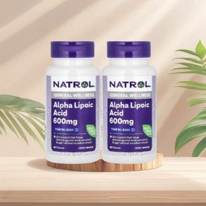 1+1 나트롤 Natol 알파리포산 ALA 알리포산 alpha 600mg 45정