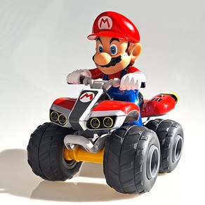 Caea RC 2.4 GHZ MARIO KART MARIO QUAD/무선조종장난감/닌텐도 마리오 카트/키덜트/슈퍼마리오/마리오카트/Maio Kat/무선조종자동차/RC카, 1개