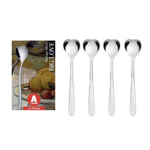 Alessi 알레시 빅러브 하트 티스푼 아이스크림스푼 4P