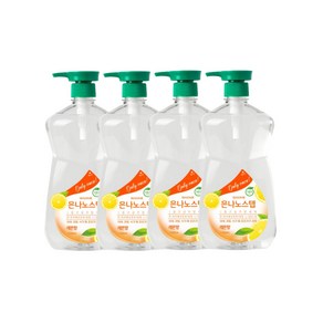 은나노스텝 시즌3 주방세제 1100ml x 4 (사과향)