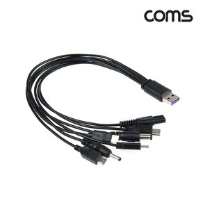 [BB930] Coms USB 멀티 충전 케이블 C 타입 8자 5P, 1개, 30cm