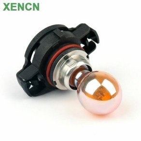 XENCN PSY24WSV PSY24W 12180SV 12180 실버 전구 PG20-4 방향 지시등 자동차 전면 후면 표시기 폭스바겐 아우디 호환 BMW 벤츠 호환용, 한개옵션0