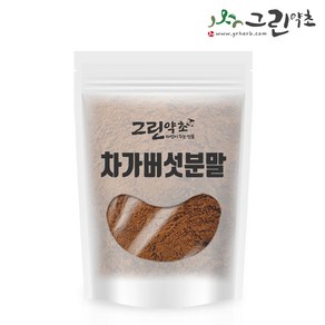 그린약초 차가버섯, 1개, 분말500g