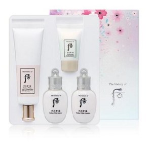 더히스토리오브후 공진향 설 미백톤업선 크림 50ml + 밸런서 20ml + 로션 20ml + 클렌징폼 13ml, 1세트