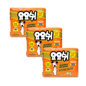 오너클랜 [요요쉬] 배변패드 중형 30매 * 3개 묶음 (총 90매)