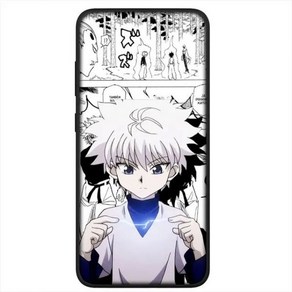 헌터헌터 헌터x헌터 휴대폰 핸드폰 폰 케이스 Killua Hunter X Hxh HunterX 커버 휴대폰 삼성 갤럭시 S21 S20 Fe S23 S22 울트라 S8 플러스 A7