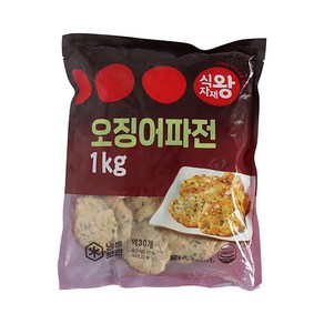 푸디스트 식자재왕 오징어파전, 식자재왕 오징어파전 1kg, 1개, 1kg