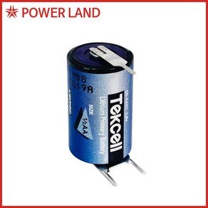 텍셀 TEKCELL SB-AA02 2핀타입 3.6V 1200mAh [PLC/열량계 배터리]