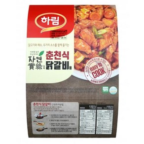 하림 자연실록춘천식닭갈비 1.07kg 냉장, 1개